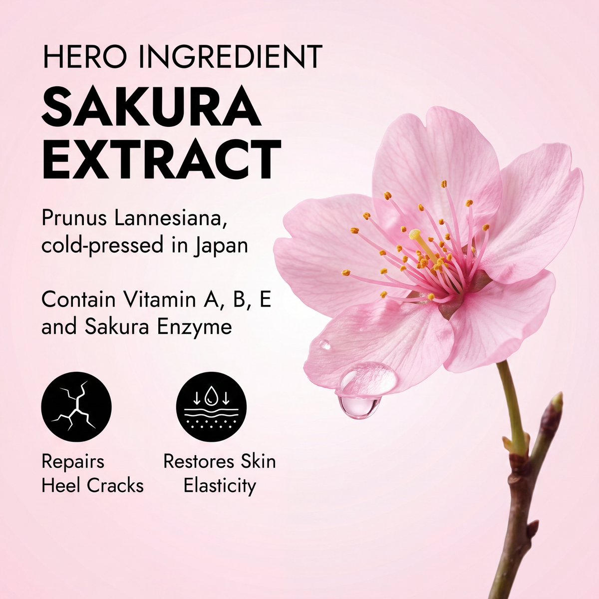 Deep-Repair Sakura Heel Balm